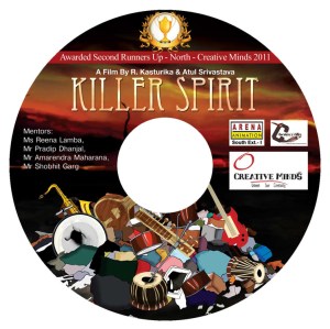 Killer Spirit DVD Sticker