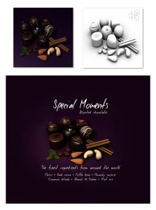 Label for the Chocolate Box