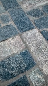 Stone floor of Chidambaram Temple