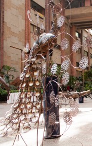 Perched atop a tree, perhaps